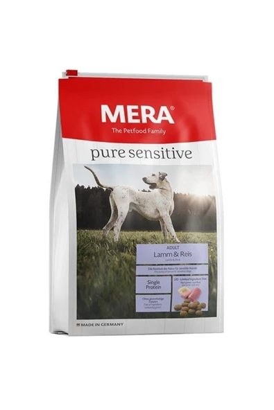 Mera Köpek Maması Pure Sensitive Hindi Etli  Orta-Büyük Irk 12,5 Kg