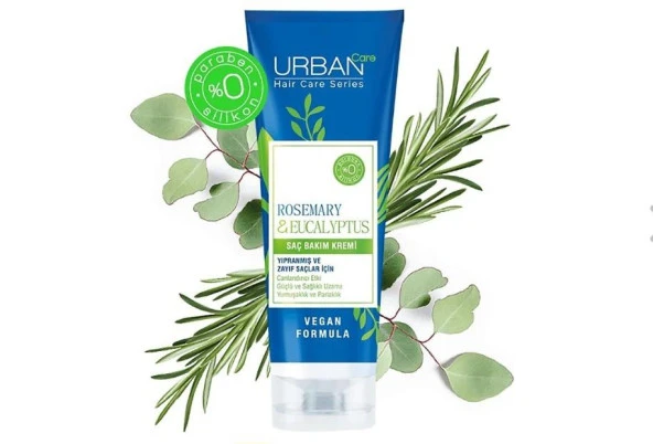 Urban Care Saç Kremi Rosemary and Eucalyptus Canlandırıcı 250 Ml