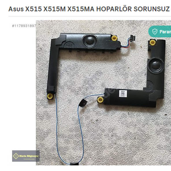 Asus X515 X515M X515MA HOPARLÖR SORUNSUZ