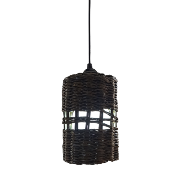 Hasır Sarkıt Avize, Handmade, E27 duy elektrik tesisatlı - 2