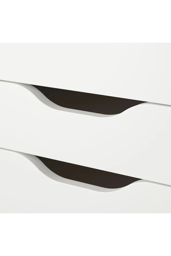 9 Çekmeceli Stoperli Çok Amaçlı Dolap, Şifonyer, 36x116 cm - 3