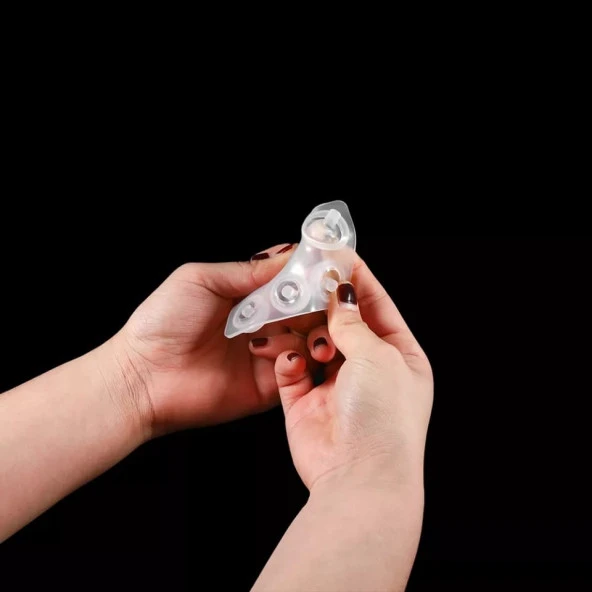 16 mm Yarim Boncuk Tırtıklı Reçine Epoksi Kalıp -Kod:369 - Resim 2