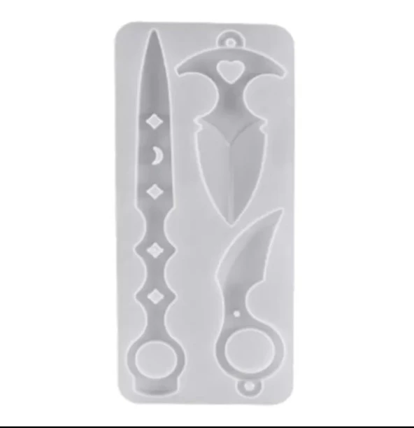 Bıçak Reçine Epoksi Silikon Kalıbı -Kod:945 - Resim 2