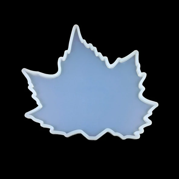 BARDAK ALTI REÇİNE EPOKSİ KALIP - YAPRAK - BÜYÜK - BB1 - Resim 3