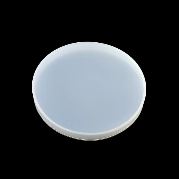 Çay Bahane Bardak Altı- Epoksi ve Beton Kalıbı  -Kod:322 - 4