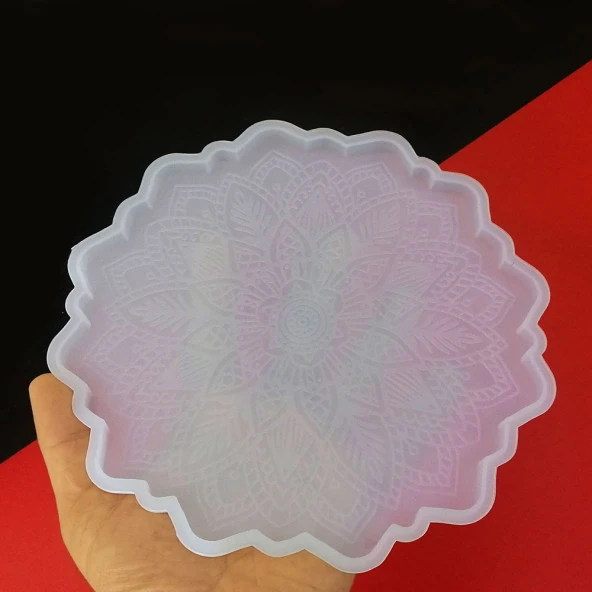 Reçine Epoksi Seti - Tepsi ve Bardak Altlığı (375ml reçine) -Kod:335.336 - Resim 4