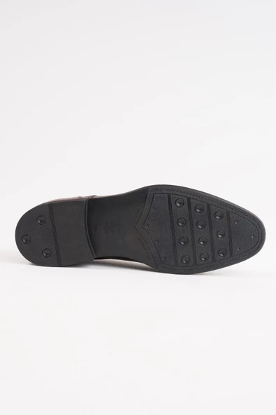 BURÇ DERİ ERKEK AYAKKABI - 5