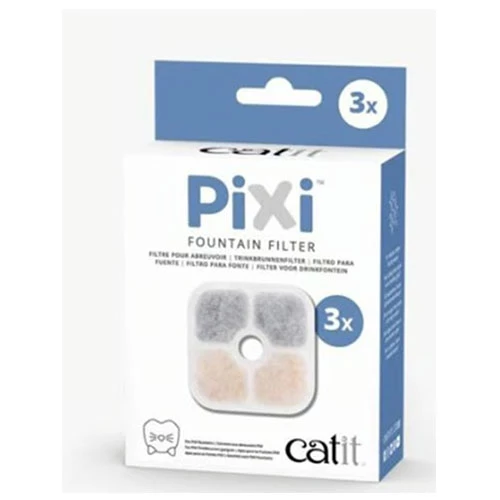 Catix Pixi Otomatik Kedi Su Kabı Yedek Filtre Kartuşu 3'lü