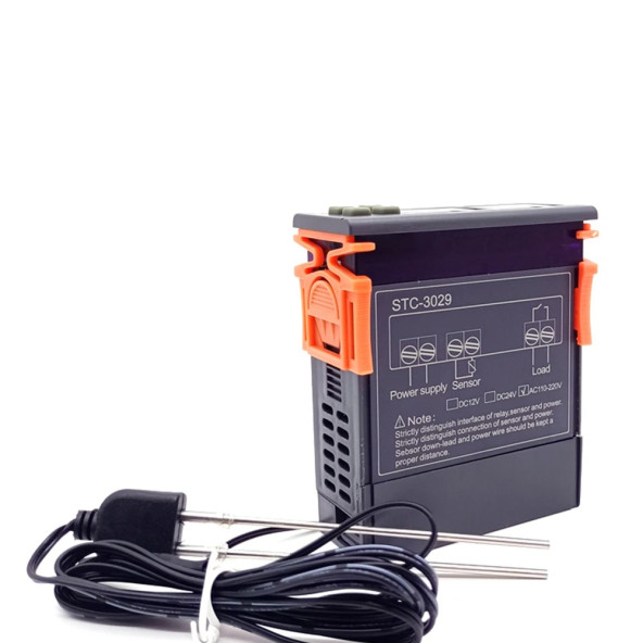 YATE10 STC-3029 220V-10A Toprak Nem Kontrol Cihazı - 4