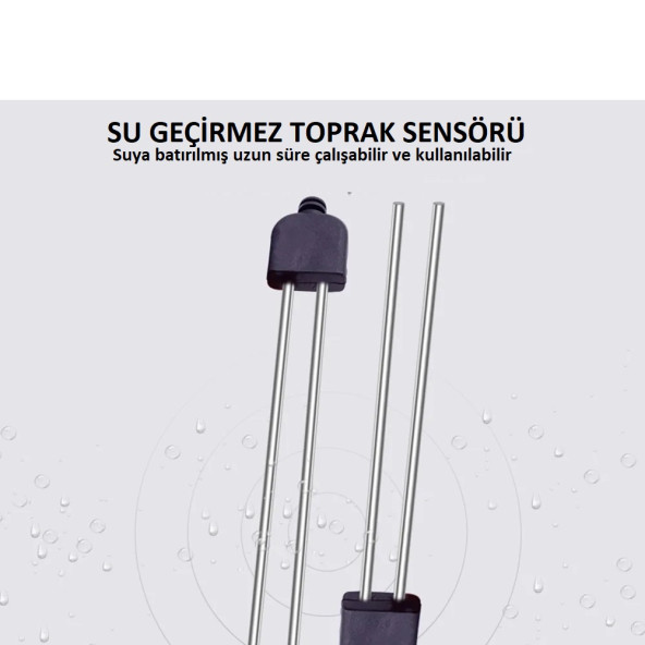 YATE10 STC-3029 220V-10A Toprak Nem Kontrol Cihazı - 6