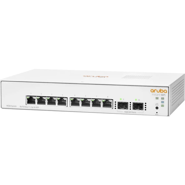 HPE Aruba 1930 8 Port Gigabit (JL680A) - Resim 2