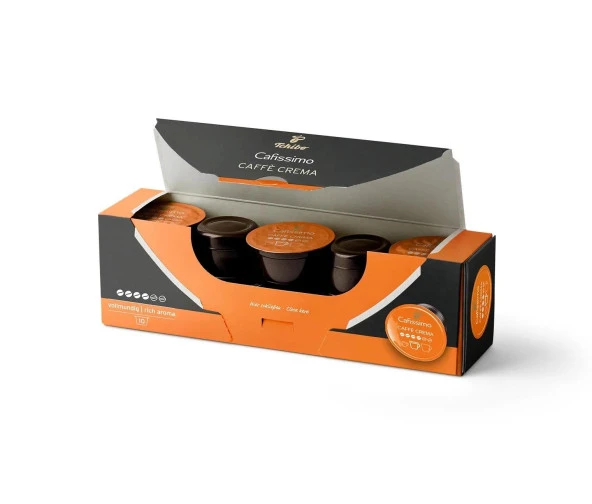 Tchibo Cafissimo Caffe Crema Rich Aroma 80 Adet Kapsül Kahve - Avantajlı Paket - Resim 3