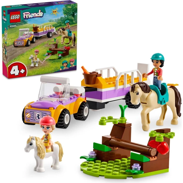 Orjinal Lego Friends At ve Midilli Römorku Lego Friends 42634