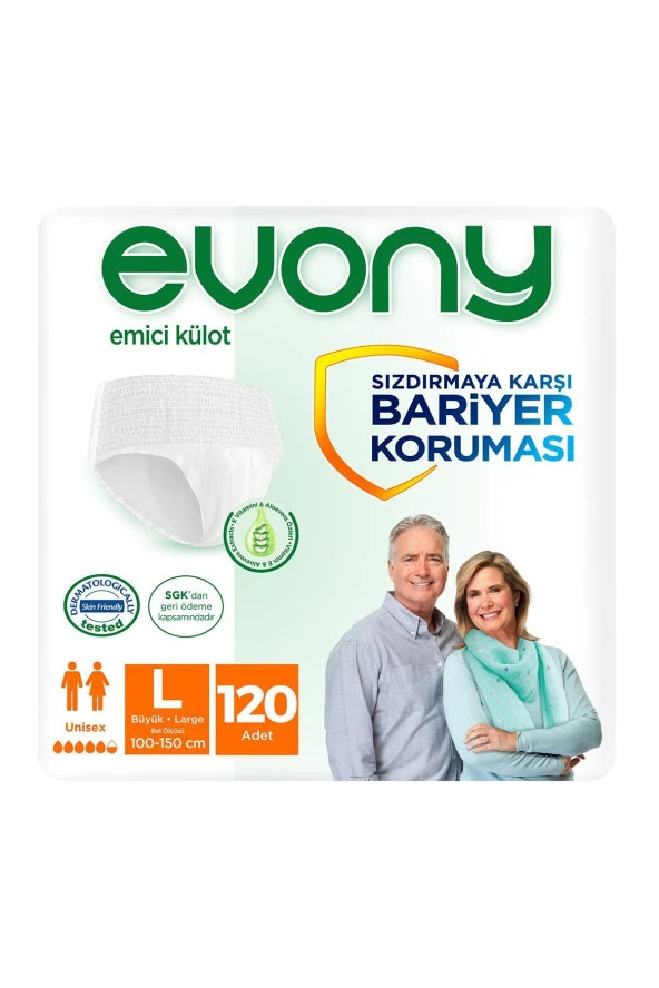 Emici Külot Unısex Large 30x4'lü (120 ADET)