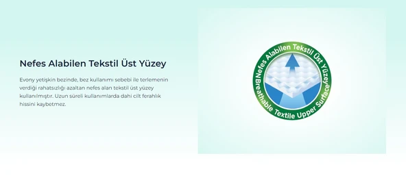 EVONY Bel Bantlı Yetişkin Hasta Bezi Large 30'lu 3 Paket 90 Adet - 4