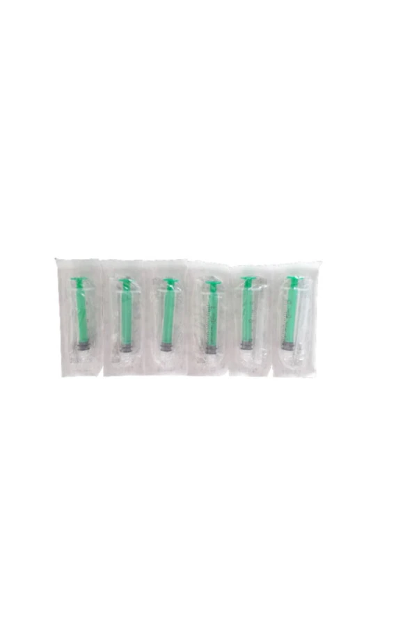2 cc Dental Luerlock 40 Mm X 50 Mm Uzun Uçlu Enjektör Şırınga 250 Adet  Kutu - 2