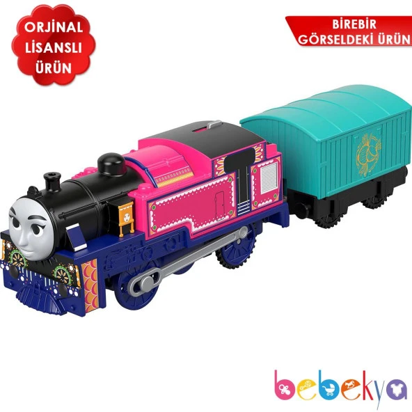 Orjinal Fisher Price Thomas ve Arkadaşları Motorlu Büyük Trenler ASHIMA Thomas & Friends TrackMaster Motorlu Tren