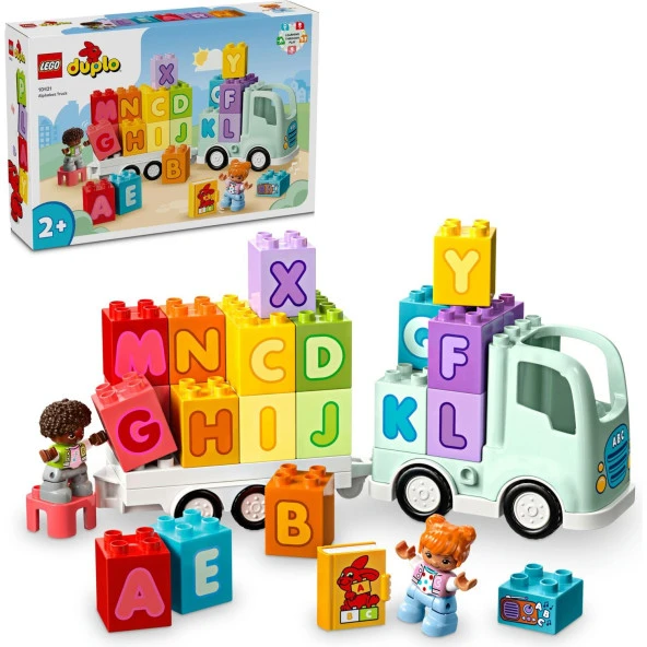 Orjinal Lego Duplo Kasabası Alfabe Kamyonu Oyuncağı Lego Duplo 10421