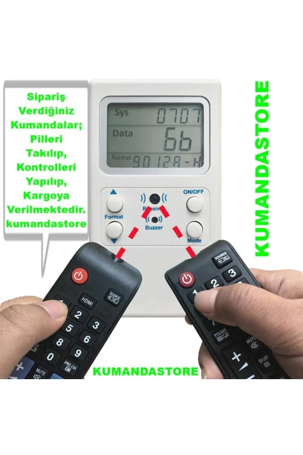 Hı-level Rm-l265c Androıd Tv Lıve Tv Tuşlu Lcd-led Tv Kumanda Yazısız - 2