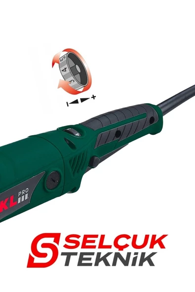 Klpj7171 720 W 150 mm Profesyonel Orbital Polisaj Makinesi Yedek Kömür Hediyeli - 3