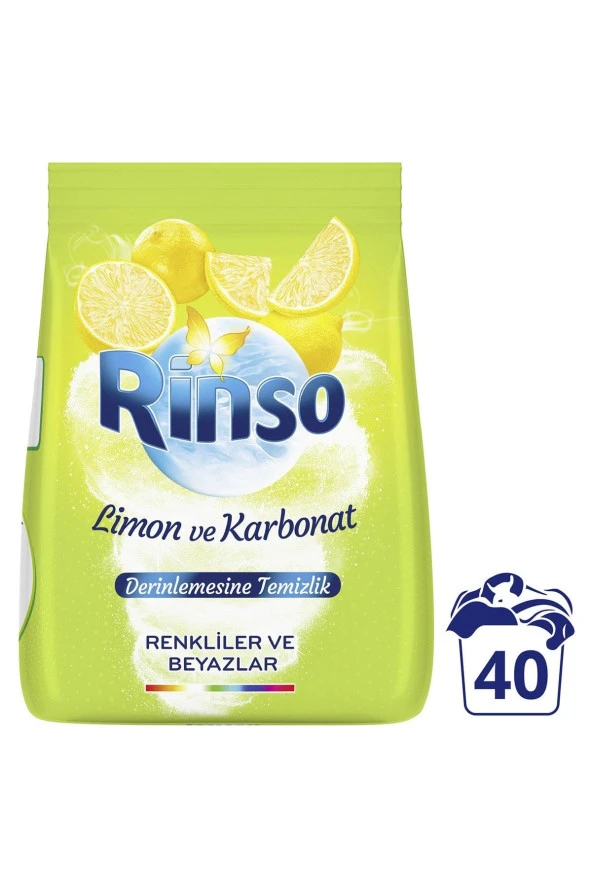 Rinso Limon ve Karbonat 6 kg Toz Deterjan