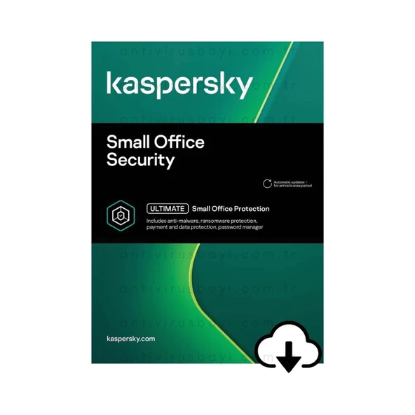 Kaspersky Small Office Security 25 Kullanıcı 3 Server 1 Yıl ESD