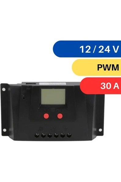 30A Pwm Şarj Kontrol Cihazı