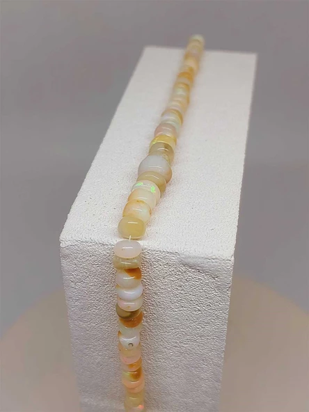 Etiyopya Opal Taşı Yansımalı Renkler Dizi 64 Karat (51260) - Resim 5