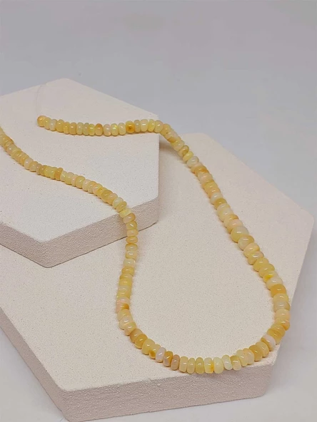 Etiyopya Opal Taşı Yansımalı Renkler Dizi 68 Karat (51262) - Resim 5