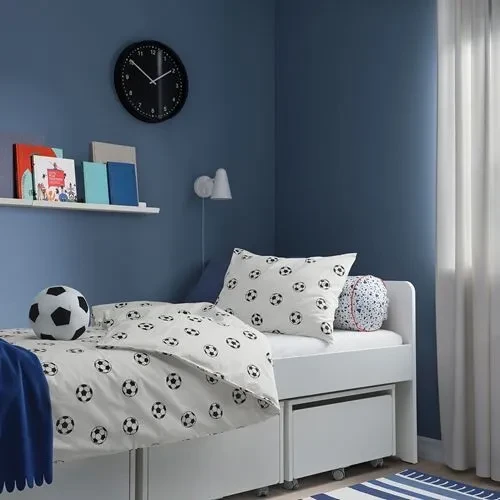 IKEA Sparka 20 Cm Çocuk Bebek Yumuşak Oyuncak Pelüş Top - Beyaz - 3