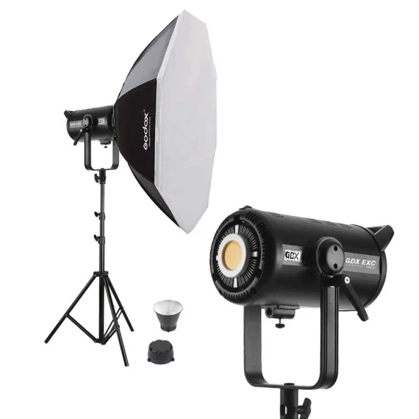 GDX EXC-400-II Plus Bi Color + 140 Octagon SoftBox Bebek Çekim Seti