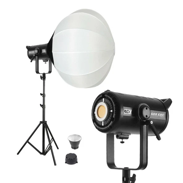 GDX EXC-400-II Plus Bi Color + 65 Balon Softbox Bebek Çekim Seti