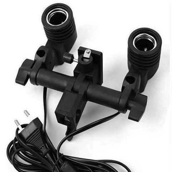 Godox UB-002 40" 101cm Gümüş Şemsiye Çift Duylu İkili Set Bundle - Resim 4