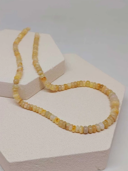 Etiyopya Opal Taşı Yansımalı Renkler Dizi 60 Karat (51264) - Resim 2