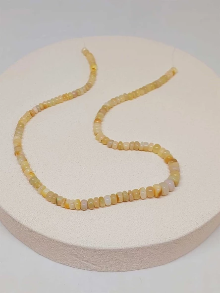 Etiyopya Opal Taşı Yansımalı Renkler Dizi 60 Karat (51264) - Resim 7