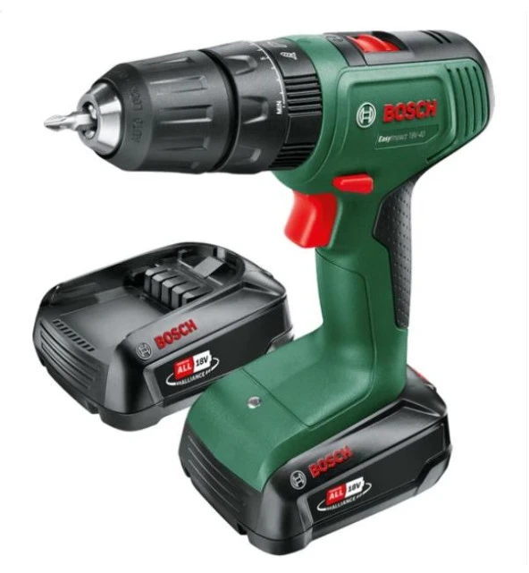 Bosch EasyImpact 18V-40 2x2Ah Darbeli Vidalama