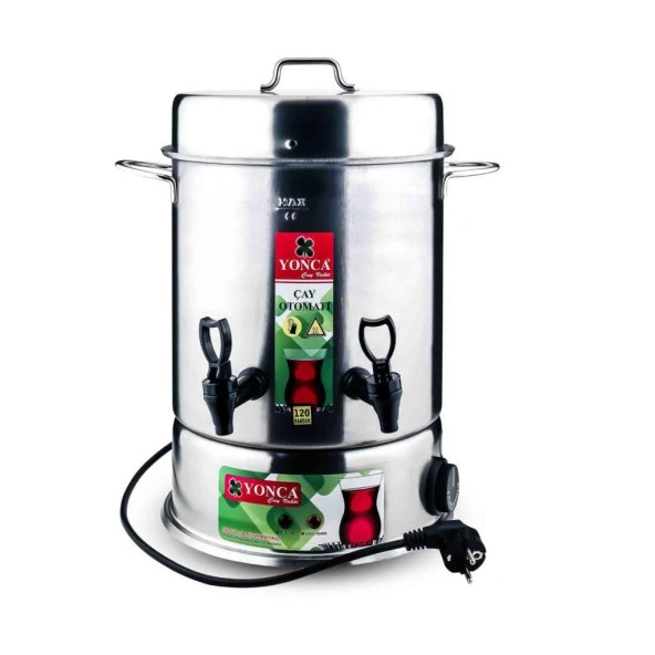 Yonca 100 Bardaklık Elektrikli Semaver Çay Otomatı