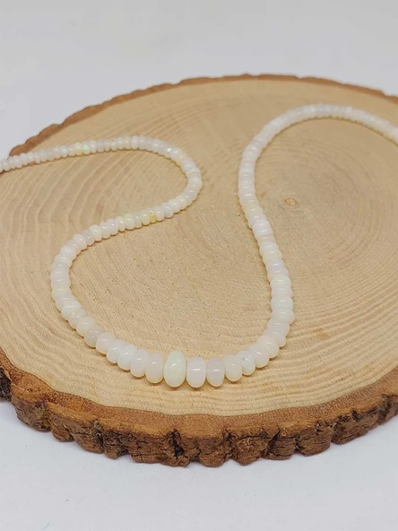 Avustralya Opal Taşı Yansımalı Renkler Dizi 47 Karat (51266) - Resim 6