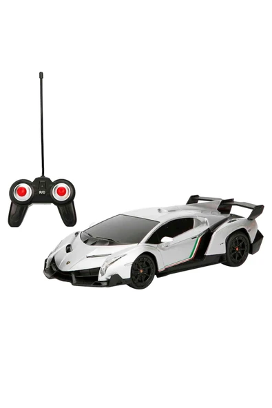 Lamborghini Veneno 1:24 Işıklı Uzaktan Kumandalı Araba ile Adrenalin Dolu Yarışlar!