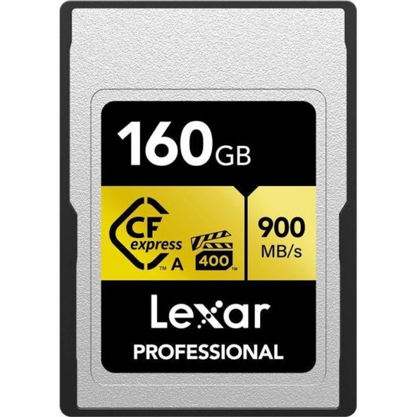 Lexar 160GB 900MB/s Professional CFexpress Type A GOLD Serisi Hafıza Kartı