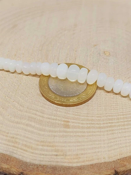 Avustralya Opal Taşı Kolye Yansımalı Renkler 43 Karat Çelik Kapama (51272) - Resim 6