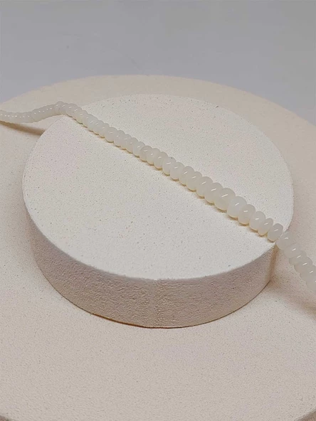 Avustralya Opal Taşı Kolye Yansımalı Renkler 43 Karat Çelik Kapama (51272) - Resim 4