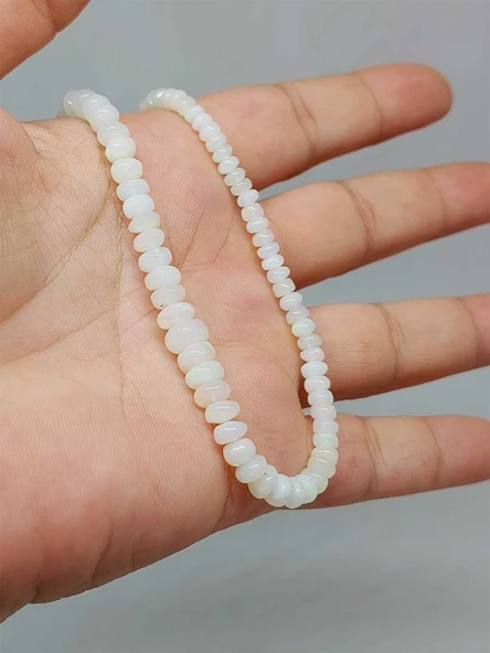 Avustralya Opal Taşı Yansımalı Renkler Dizi 43 Karat (51276) - 6