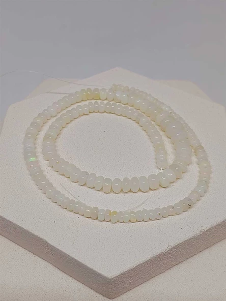 Avustralya Opal Taşı Yansımalı Renkler Dizi 43 Karat (51276) - 5