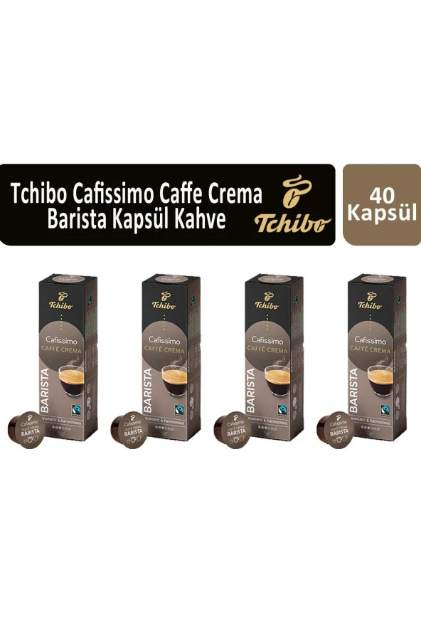 Tchibo Cafissimo Barista Caffe Crema Kapsül Kahve x 4 Adet ürün görseli