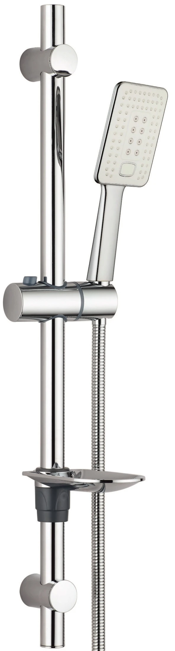ECA Tiera Banyo Bataryası + T-MAY Çınar Oval Borulu Hareketli Sürgülü Duş Seti Üst Takımı - 3