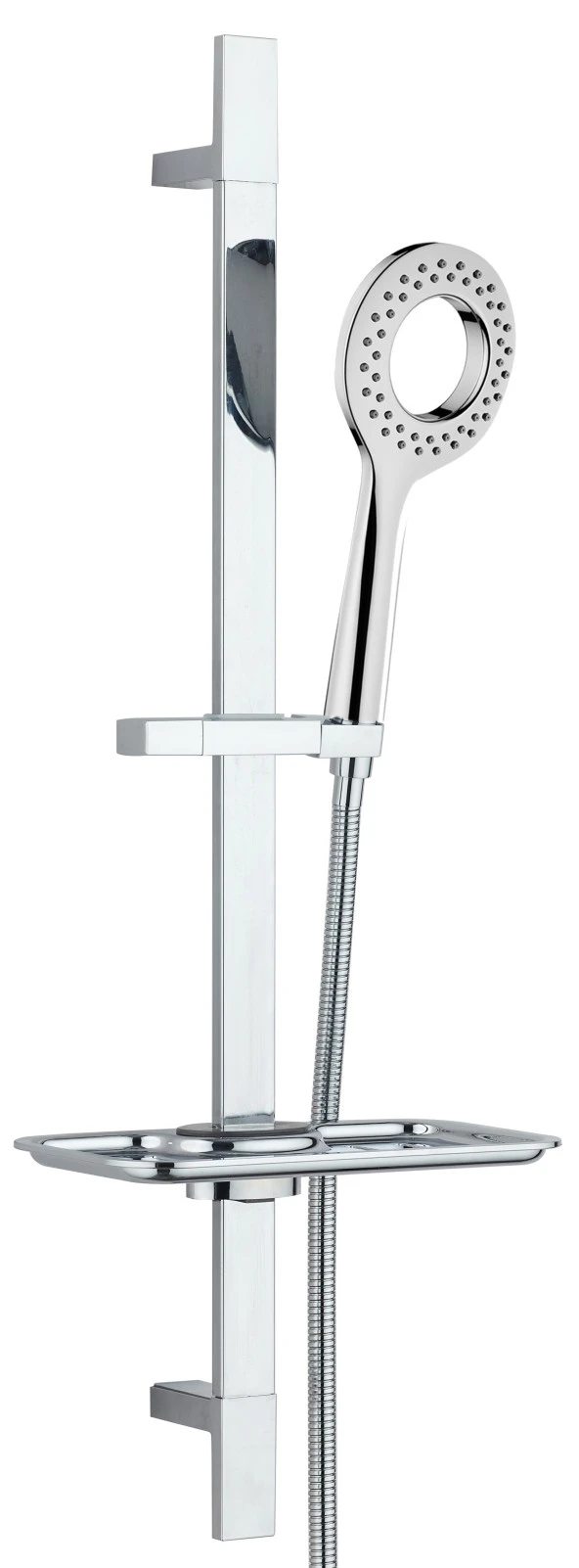 ECA Tiera Banyo Bataryası + T-MAY Kalemli Kare Borulu Hareketli Sürgülü Duş Seti Üst Takımı - 3