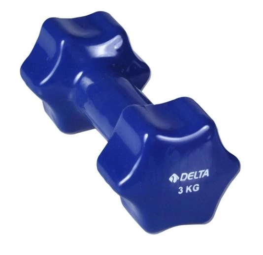 Delta Vınyl Deluxe Pvc Kaplama Demir Dambıl 3 Kg