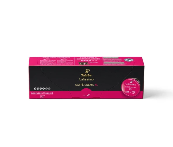 Tchibo Cafissimo Caffe Crema XL Wake Up Kapsül Kahve x 2 Adet - 4