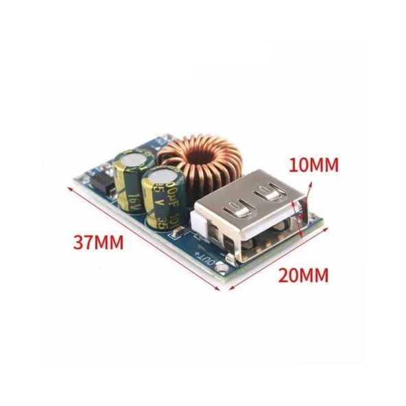 Q3.0 6-32v USB Şarj Modülü - Resim 3